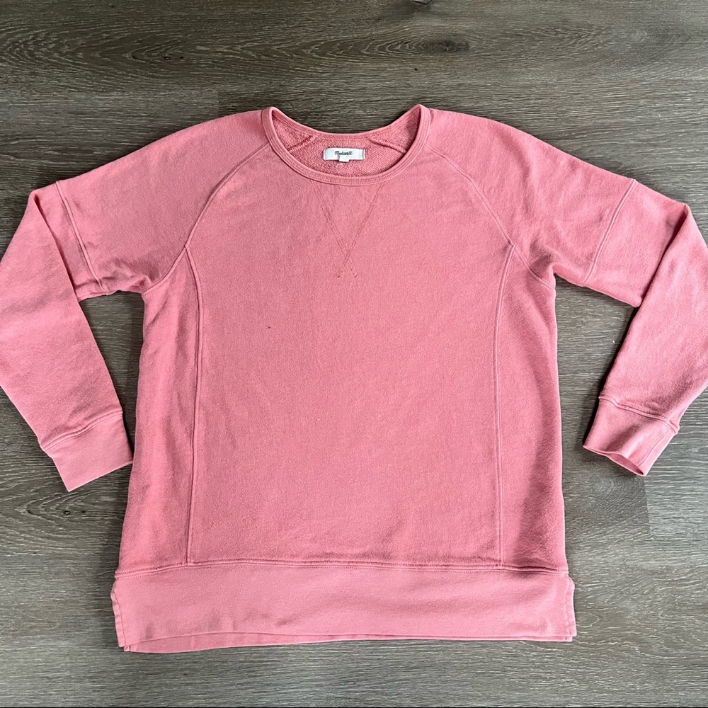Madewell Fench Terry Crew Neck Sweatshirt Size XS
